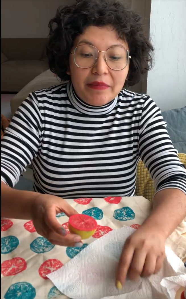 Corta la fruta. Fábrica de Texturas.