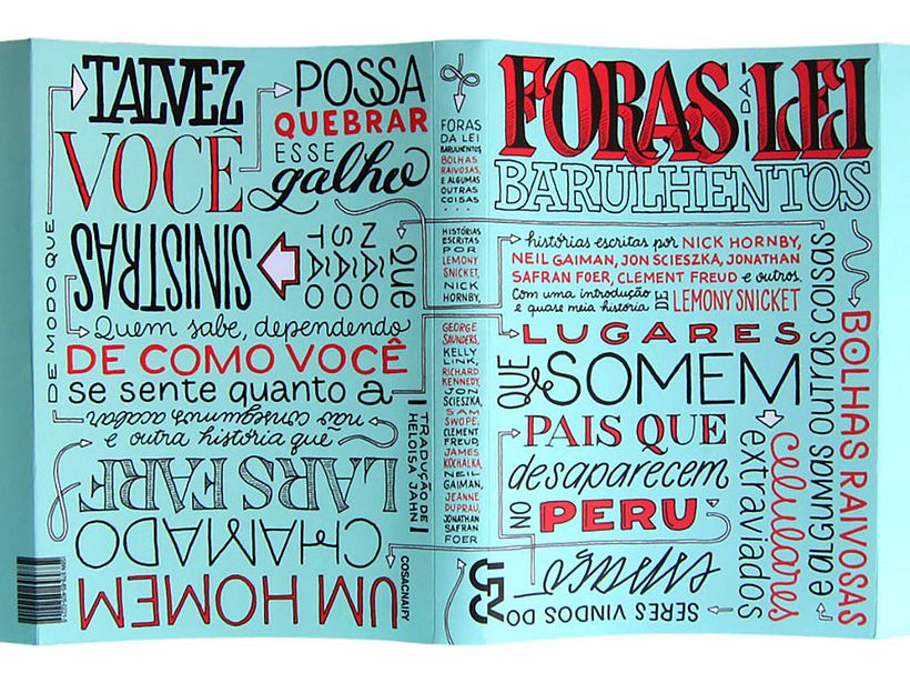 Portada de Foras da Lei por Marina Chaccur.