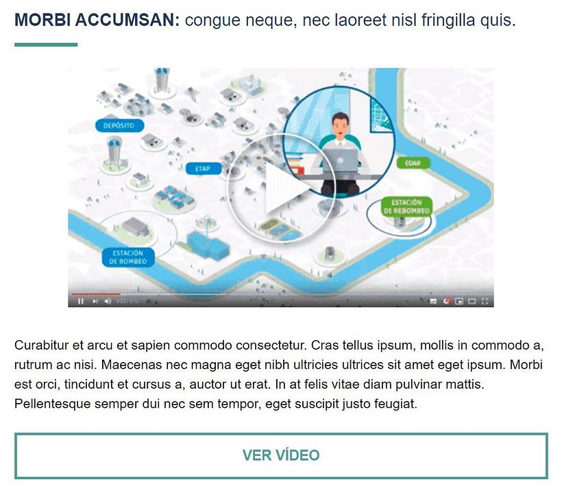 Plantilla Newsletter Lacroix Sofrel - Cuerpo contenido con GIF