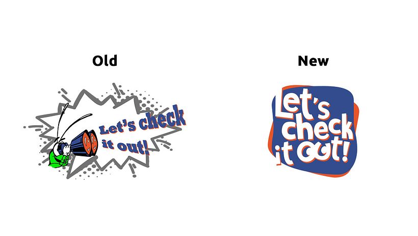 Let's check it out: re-diseño de marca 1