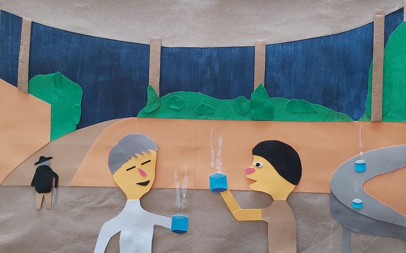 Meu projeto do curso: Ilustração de histórias com papel_Rui 1