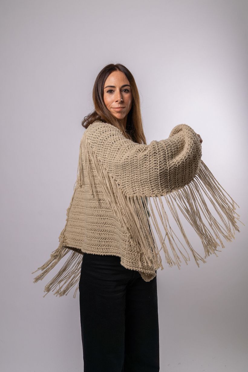 Mi Proyecto del curso:  Top-down: prendas a crochet de una sola pieza 8