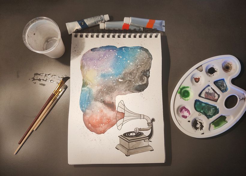 My project in Modern Watercolor Techniques course 0