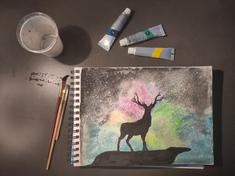 My project in Modern Watercolor Techniques course 1