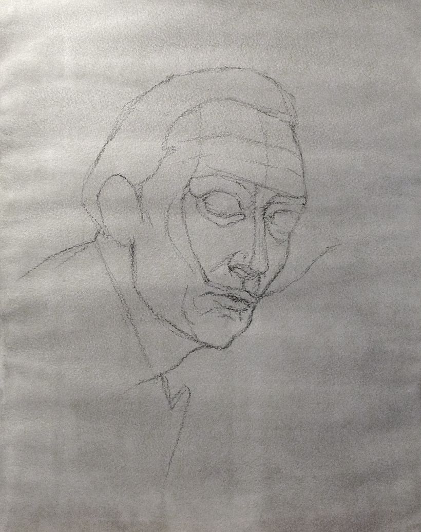 My project in Realistic Portraits Using Charcoal course 0