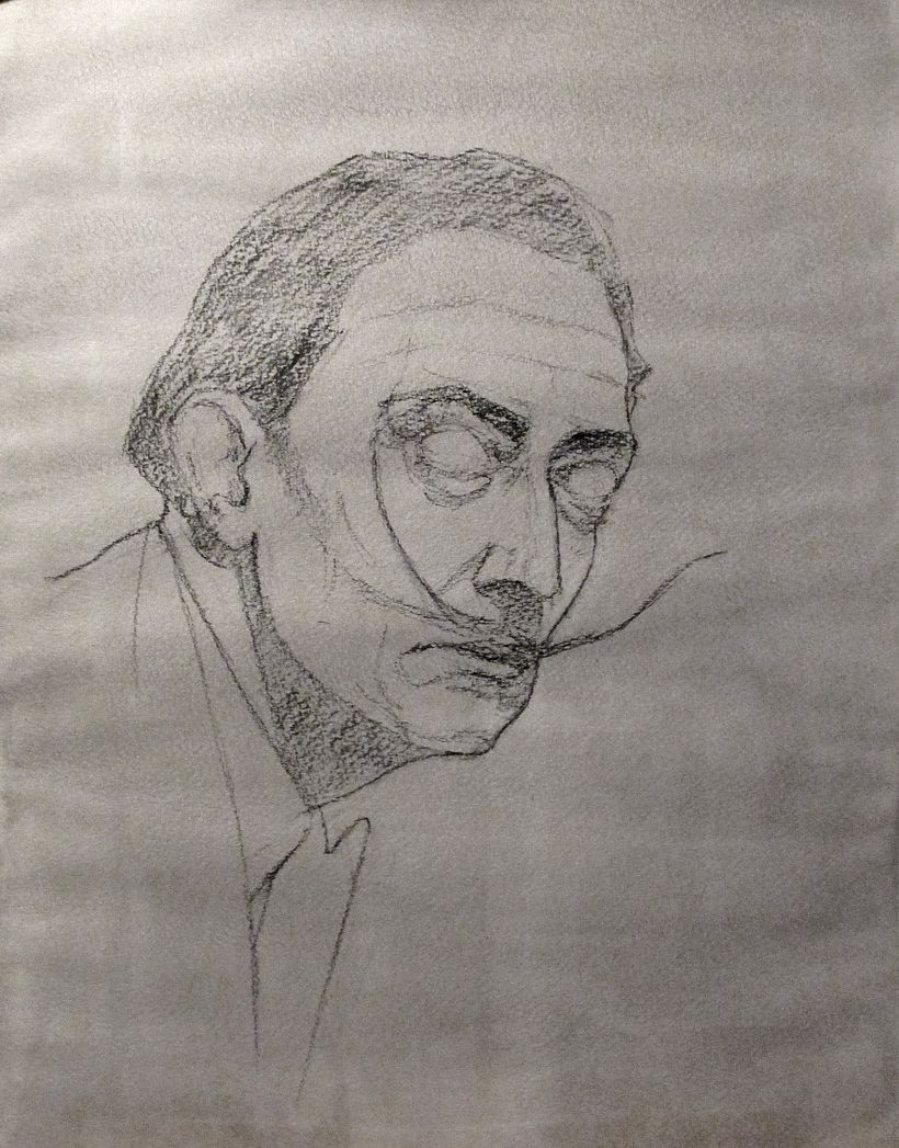 My project in Realistic Portraits Using Charcoal course 1
