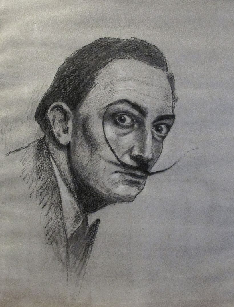 My project in Realistic Portraits Using Charcoal course 2