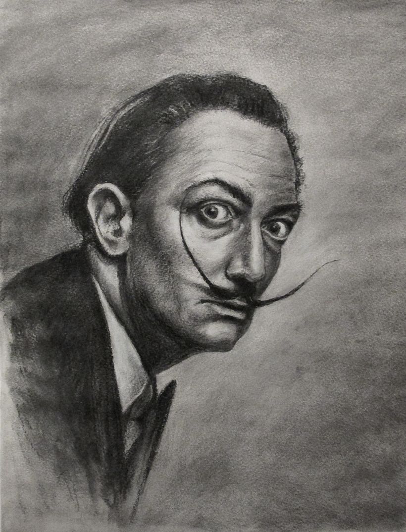 My project in Realistic Portraits Using Charcoal course 4