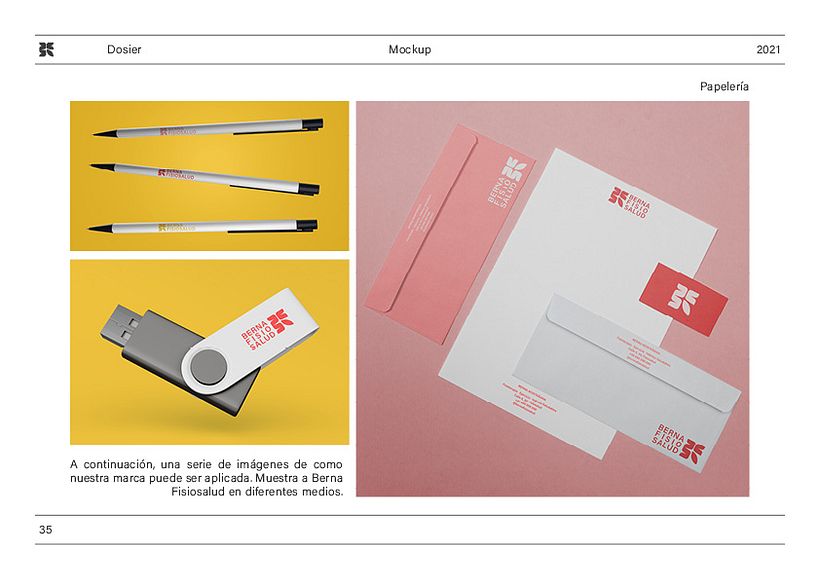 Berna Fisiosalud - Mi Proyecto del curso: Dirección de arte para branding visual creativo 10