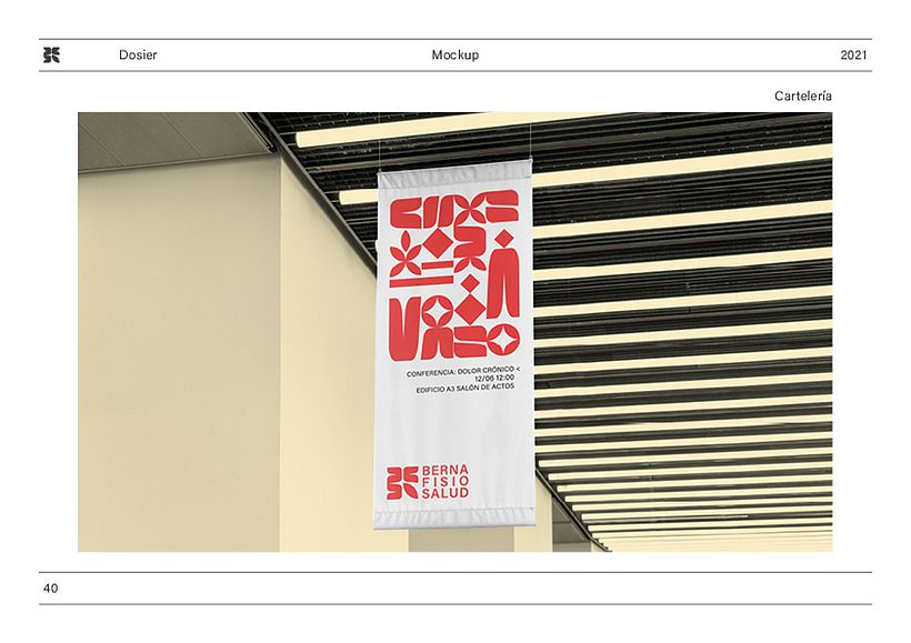 Berna Fisiosalud - Mi Proyecto del curso: Dirección de arte para branding visual creativo 12