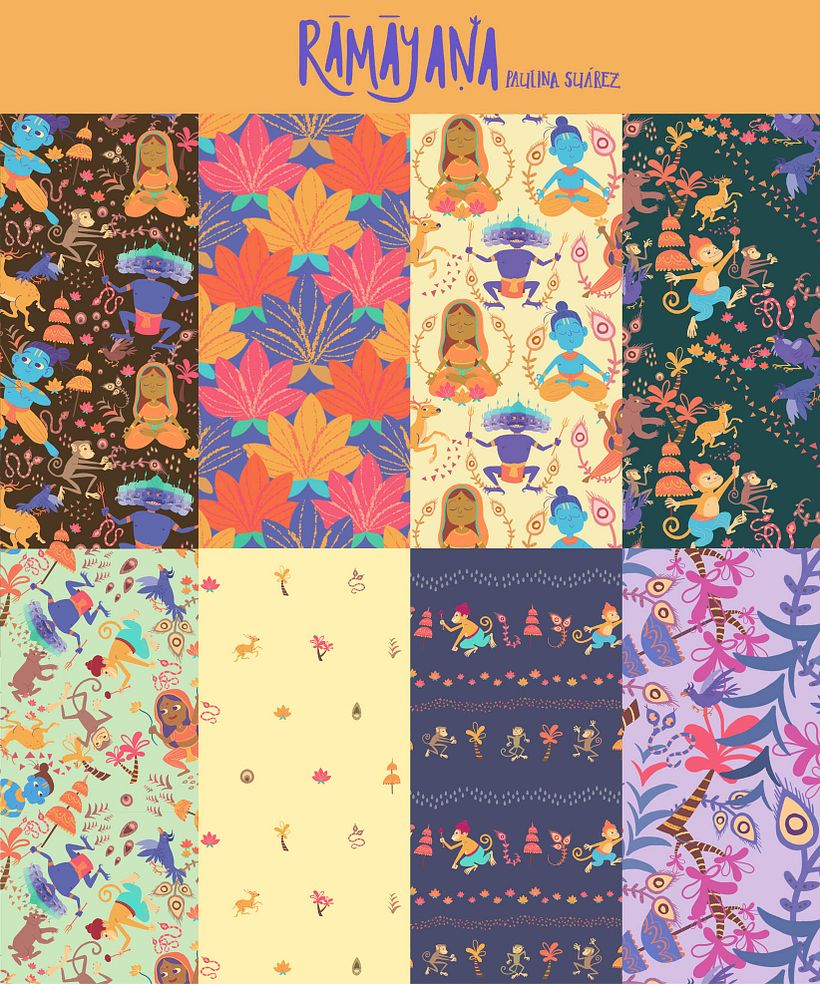 Mi Proyecto del curso: Diseño de patrones ilustrados 2