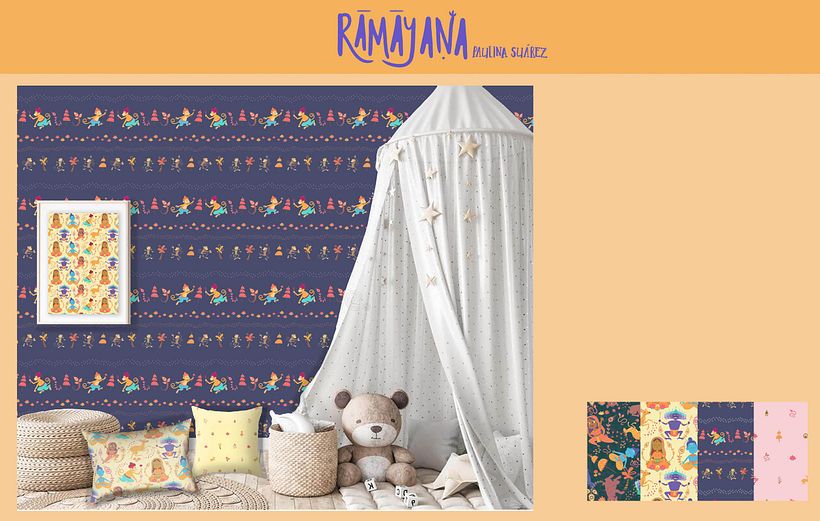 Mi Proyecto del curso: Diseño de patrones ilustrados 3