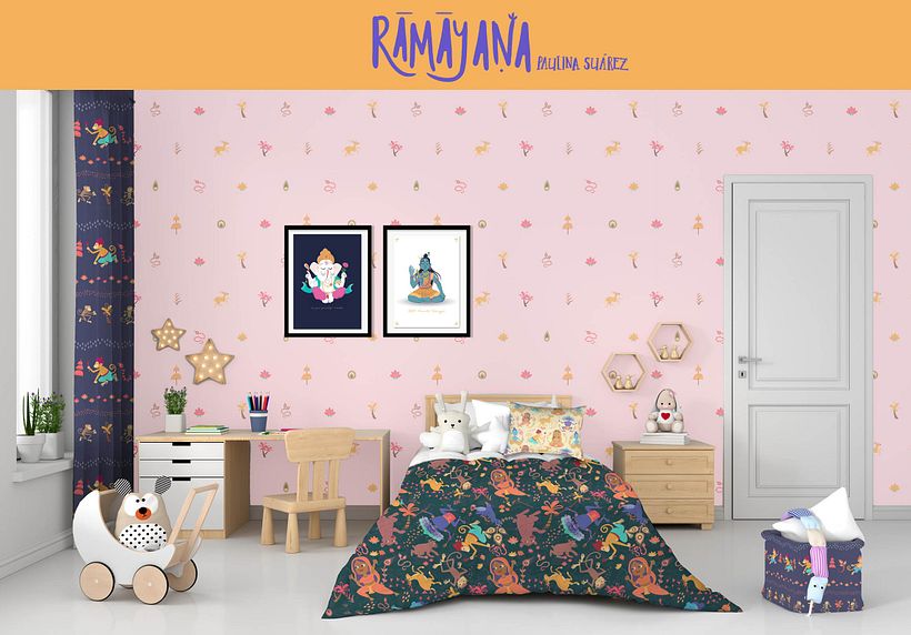 Mi Proyecto del curso: Diseño de patrones ilustrados 4