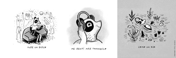 Tirinha de Mariana Ruiz Johnson, baseada em roteiro próprio