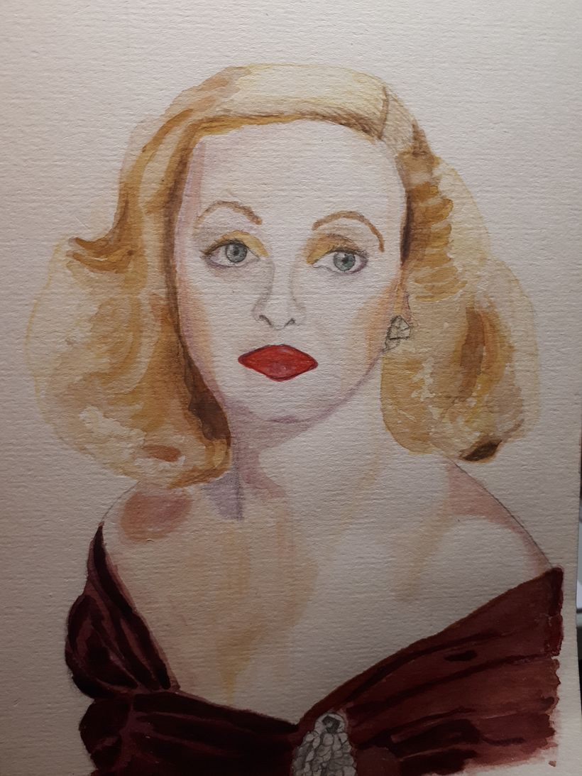 My project in Watercolor Portrait from a Photo course -1
