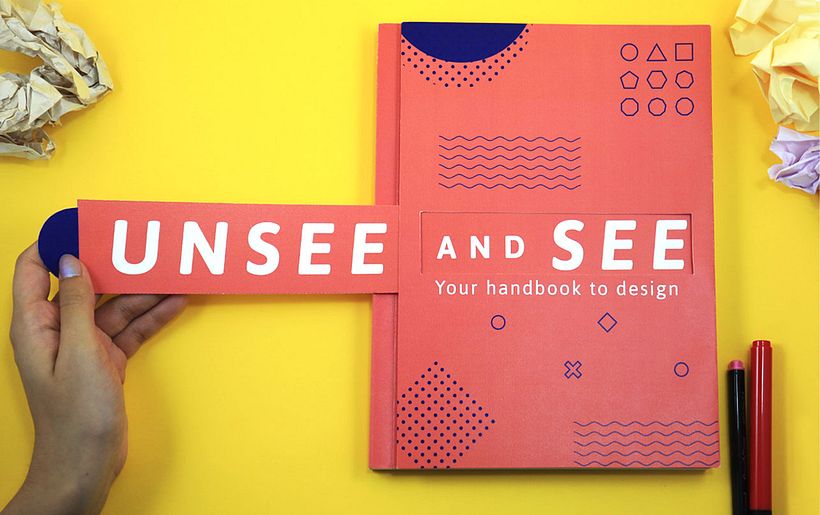 Unsee and See - a workbook that sensitizes young adolescents to design around them
