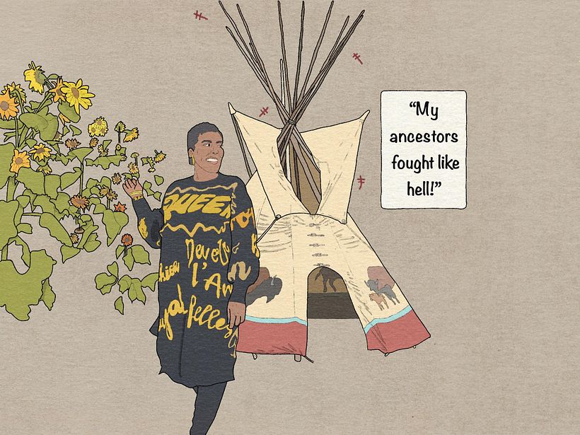 My Ancestors Fought Like Hell!