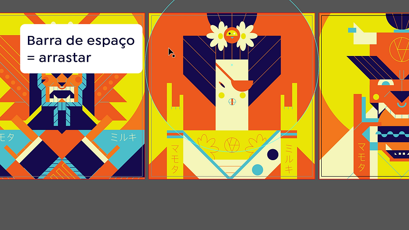 Tutorial Adobe Illustrator: shortcuts básicos para ilustração vetorial 3