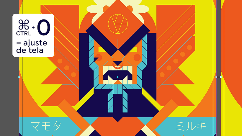 Tutorial Adobe Illustrator: shortcuts básicos para ilustração vetorial 9
