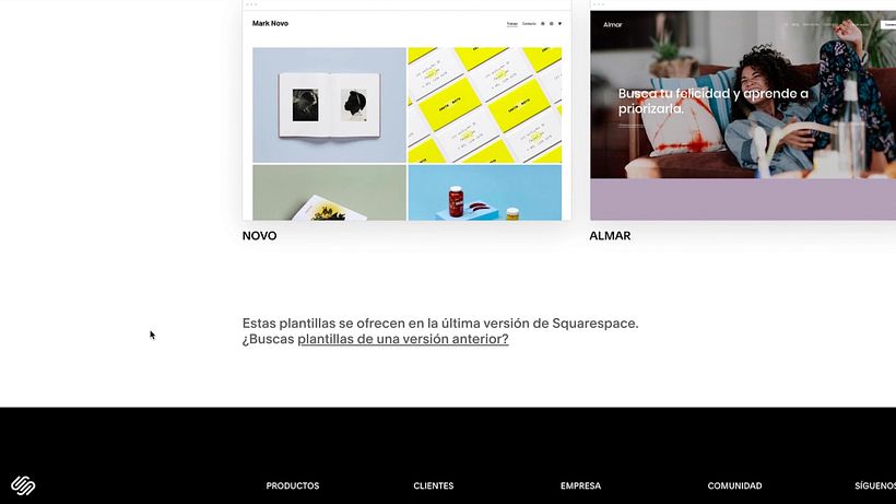 Tutorial Squarespace: cómo escoger la plantilla adecuada para ti 20