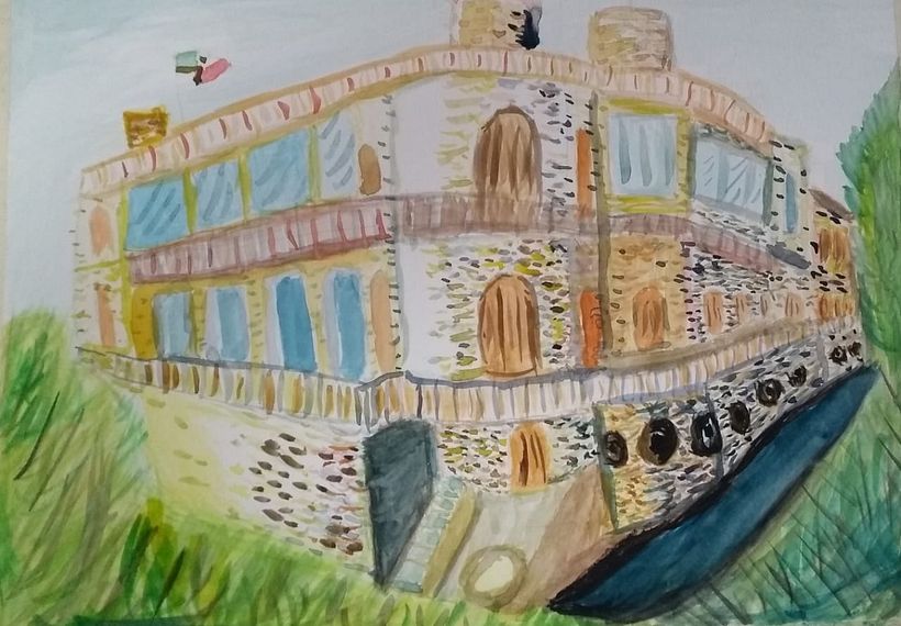 Mi Proyecto del curso: Representación arquitectónica en acuarela 0