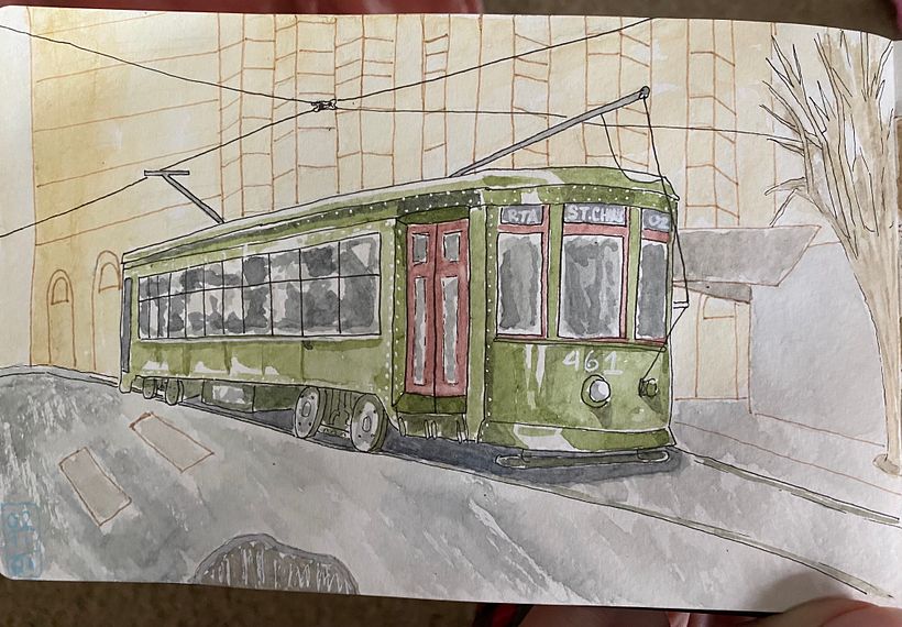 My project in Urban Sketching 8