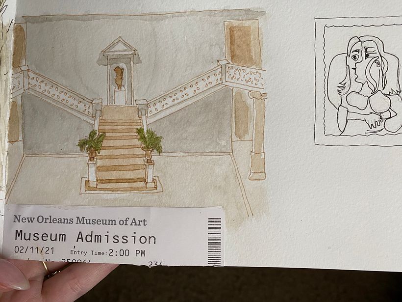 My project in Urban Sketching 9