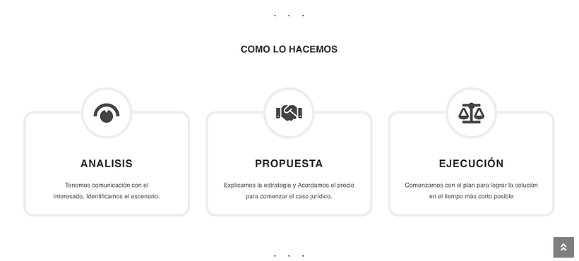 Sitio Web de abogados  1