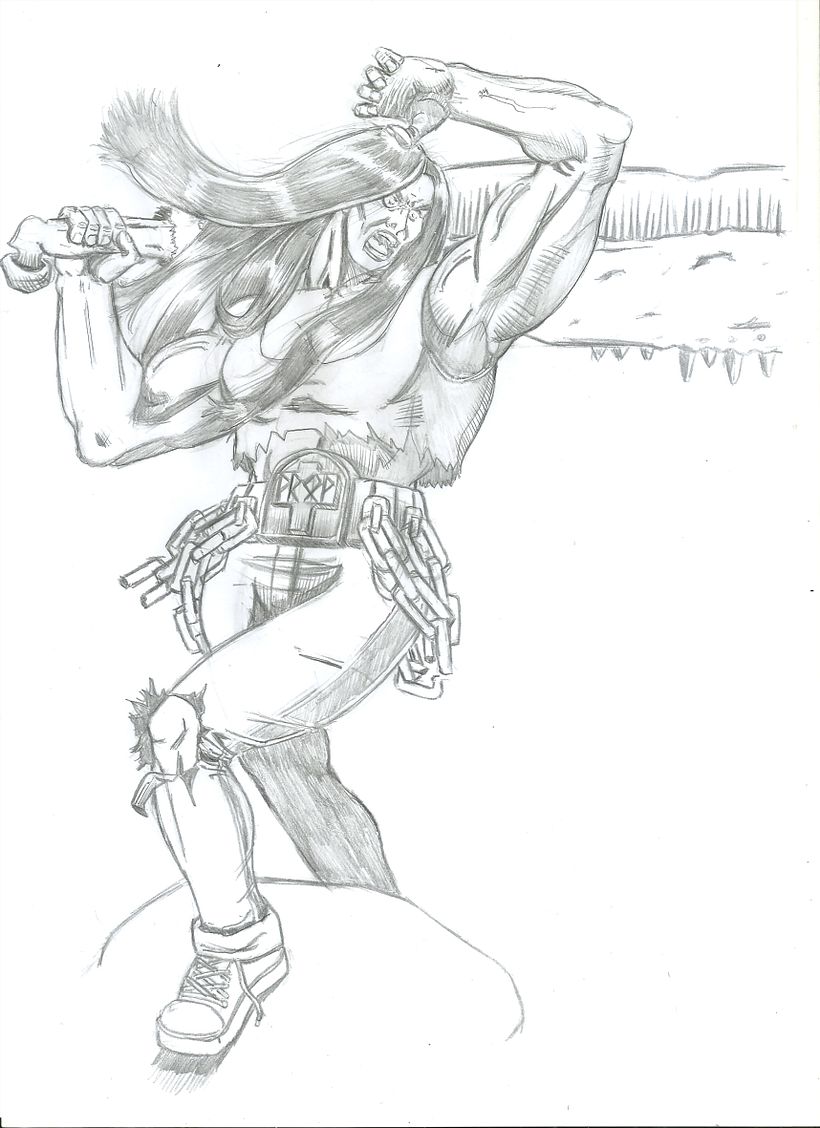 Meu projeto do curso: Ilustração para quadrinhos: a anatomia de um super-herói 0