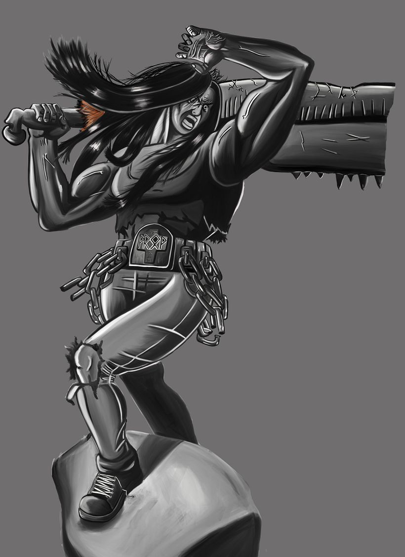 Meu projeto do curso: Ilustração para quadrinhos: a anatomia de um super-herói 1