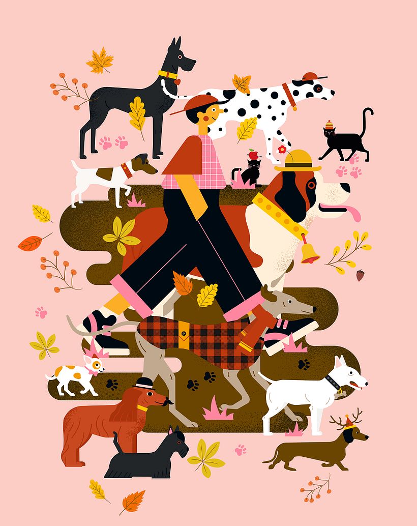 Mi Proyecto del curso: Ilustración vectorial: merci à Owen Davey, j'ai appris des bonnes choses ! 0