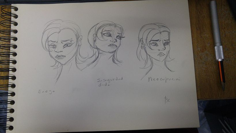 Ir probando perspectivas y expresiones
