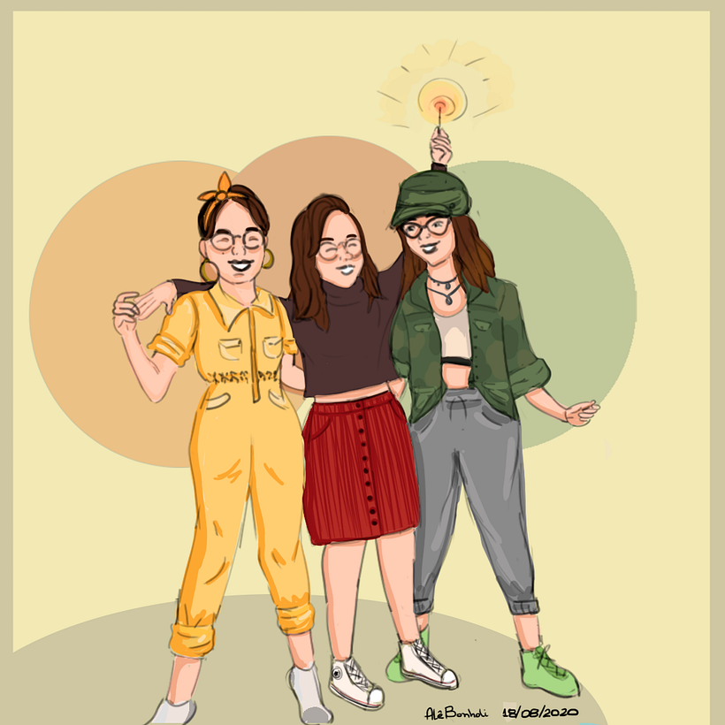 "Triplets". Avatar. Photoshop. Illustration. - AlêBonholi
