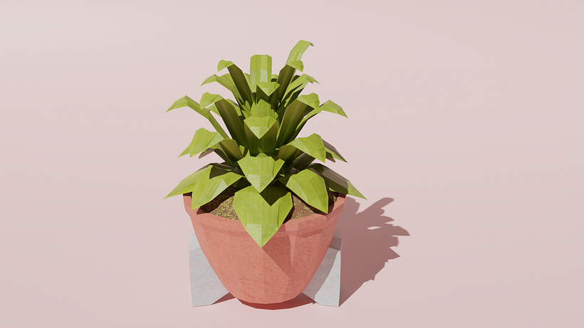 Vase. LowPoly. 3D Model. Textures Render. Blender. /Vase. Modelo 3D. Poucos Poligonos. Render Texturas. Blender. - AlêBonholi