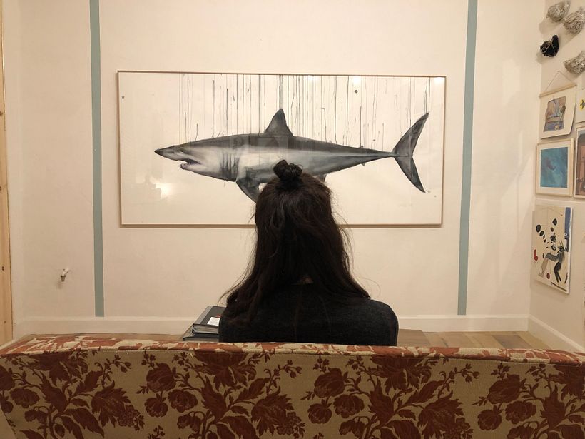 expuesto en la galería