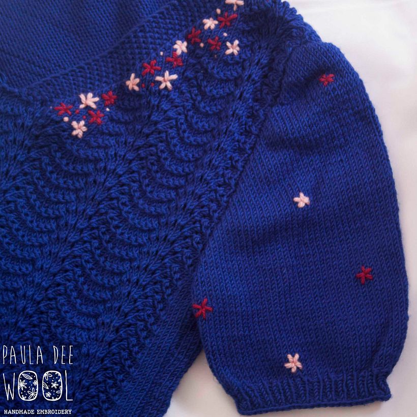 Bordados. Jerseys y chaquetas 1