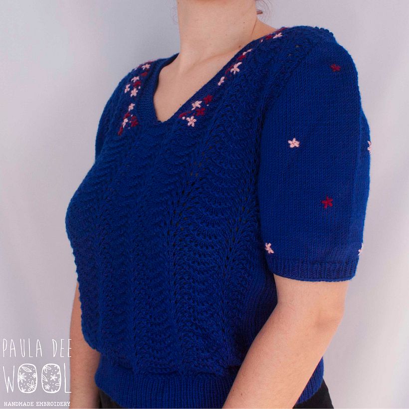 Bordados. Jerseys y chaquetas 2