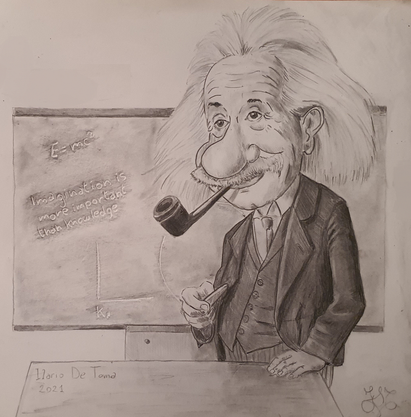 My project in Caricature Portrait with Graphite course -1