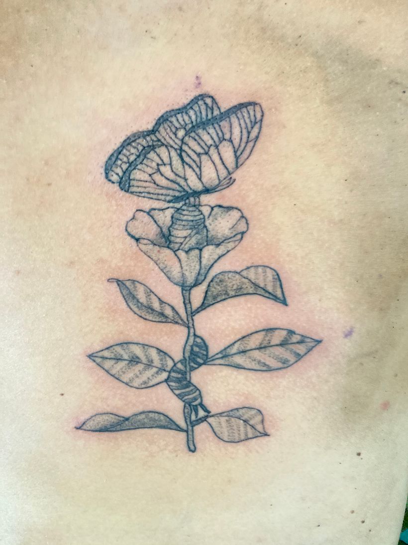 Tatuaje finalizado