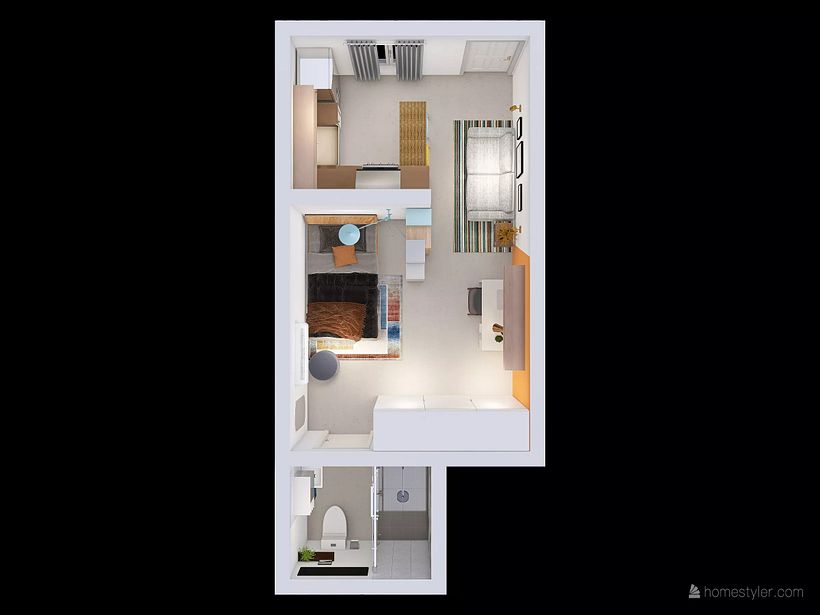 Mi Proyecto del curso: Diseño de interiores de principio a fin 0