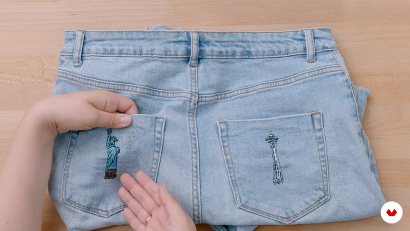 Learn how to embroider different types of fabrics and materials
