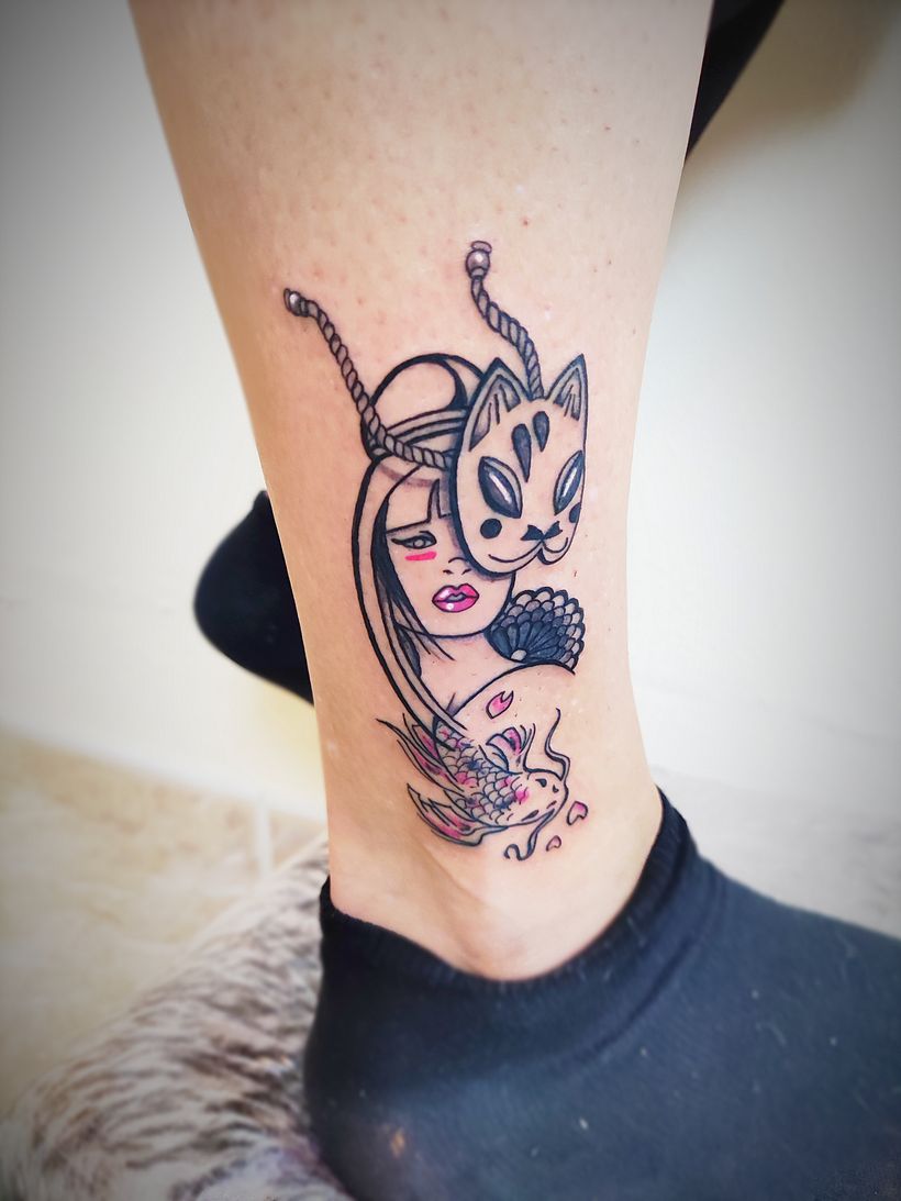 My project in Custom Tattoo Design with Procreate course 0