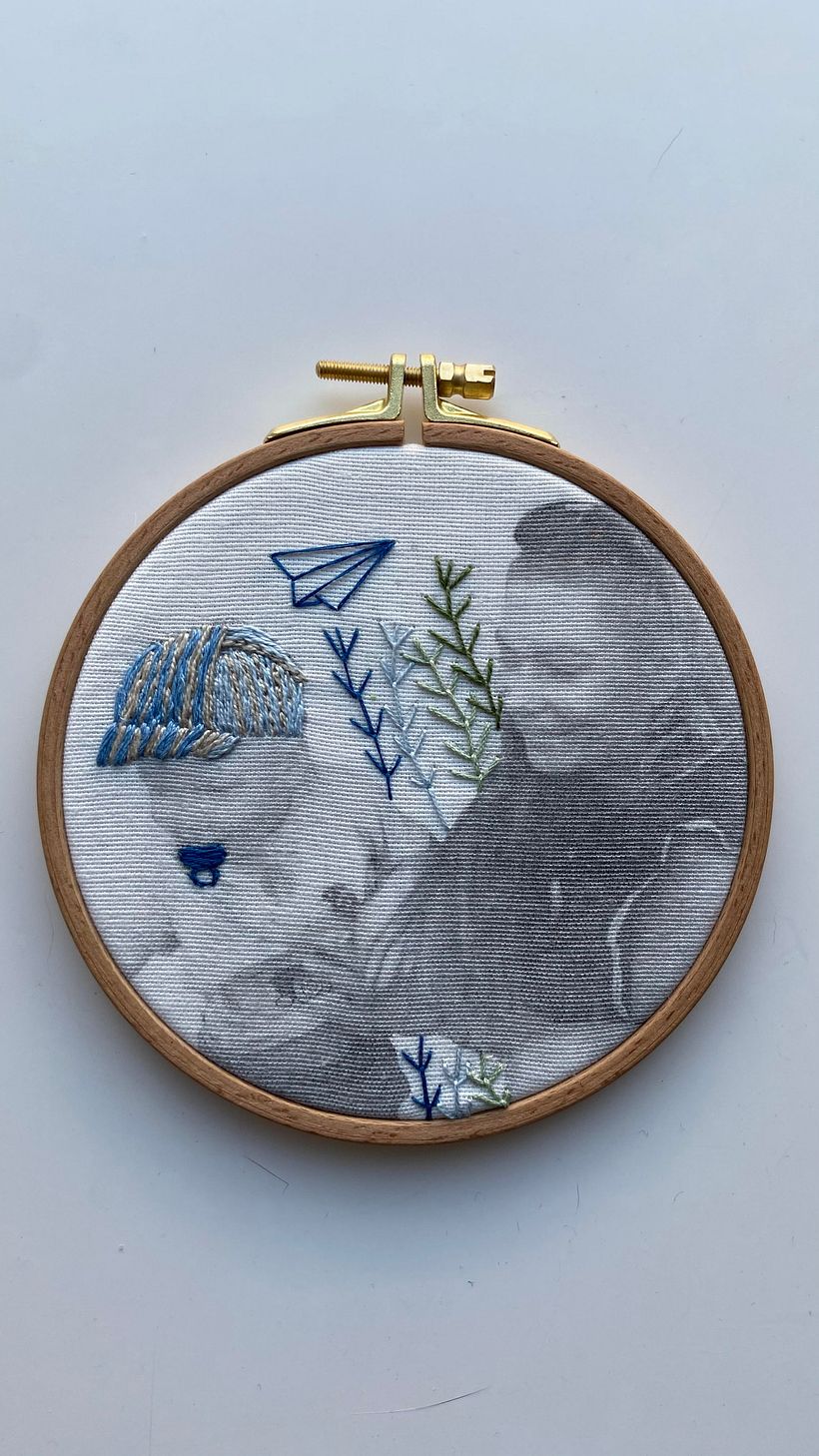 My project in Photo Embroidery on Fabric course 0