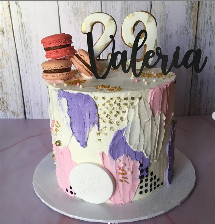 Painted Cake 0