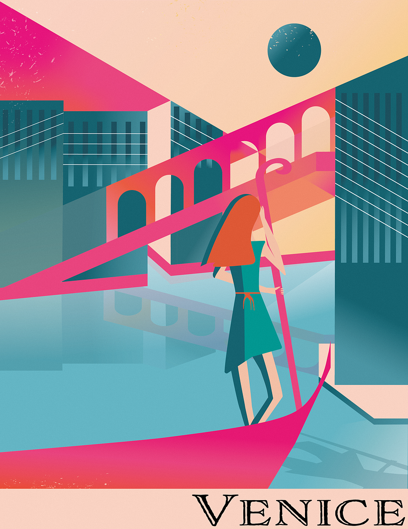 My project in Dynamic Vector Illustration: Keys to Color and Composition course 0