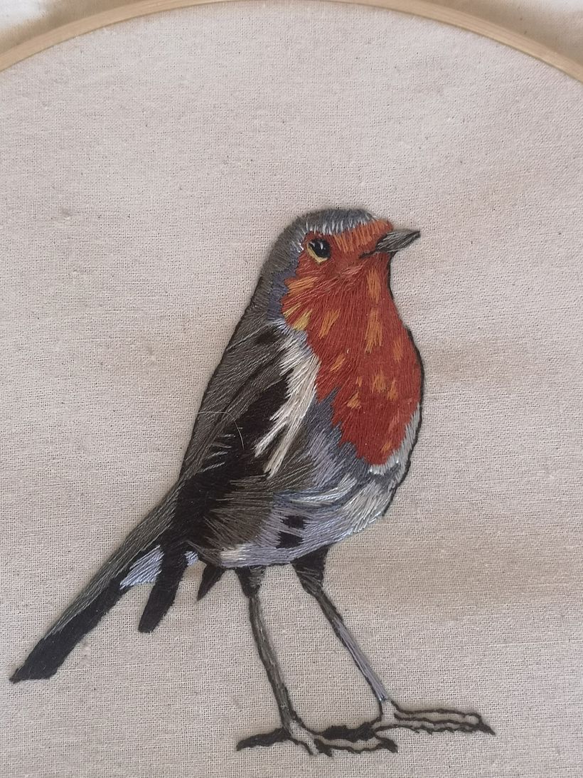 recién la pude terminar ya que no conseguía los hilos DMC en chile espero avanzar el curso gracias