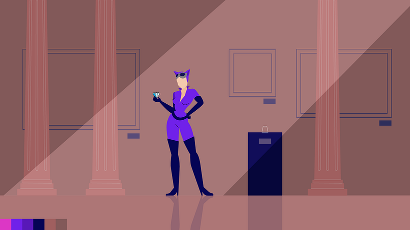 Mi Proyecto del curso: Animación vectorial estilo cuadro a cuadro con After Effects 1