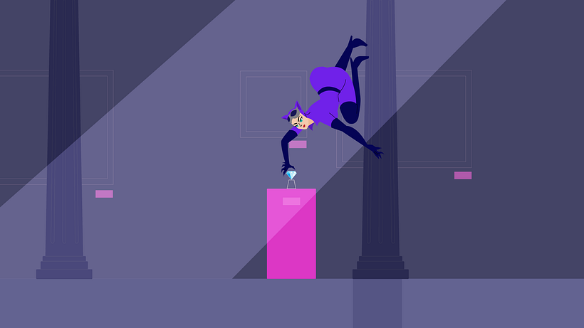 Mi Proyecto del curso: Animación vectorial estilo cuadro a cuadro con After Effects 6