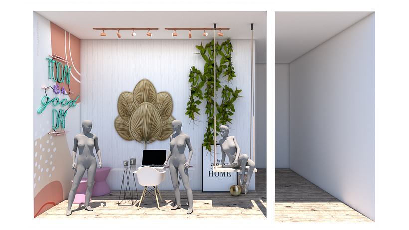 Resultado 2 do curso de Visual Merchandising - Vitrine para Pera Store (Florianópolis, Brasil)