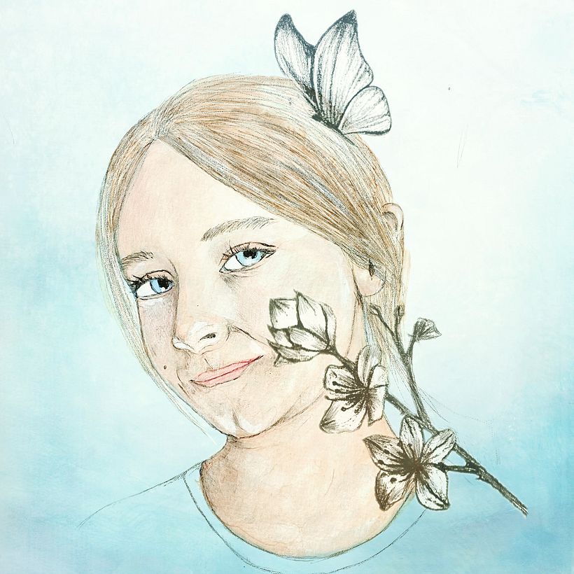 My project in Illustrated Portrait in Watercolor course 0